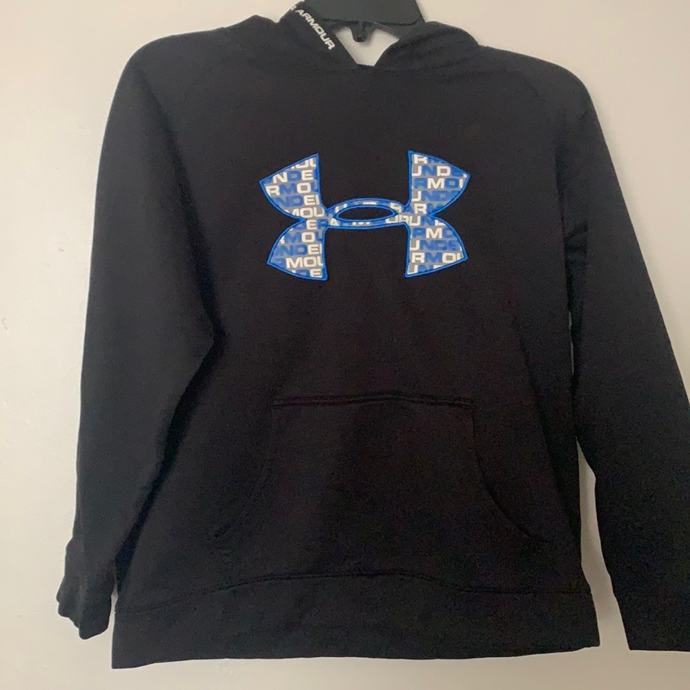 Black Kid’s Under Armor Hoodie